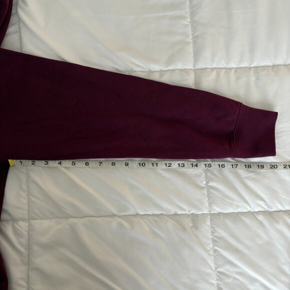Unisex Maroon Hoodie New Size M - Picture 6 of 7